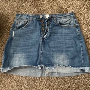 gogo jean usa jean skirt